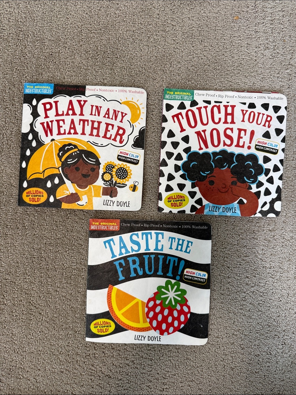 Indestructibles Book Set - High-Contrast